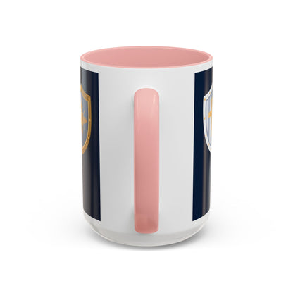 Christian Knight Coffee Mug — “Suit Up Daily” Accent Ceramic Mug