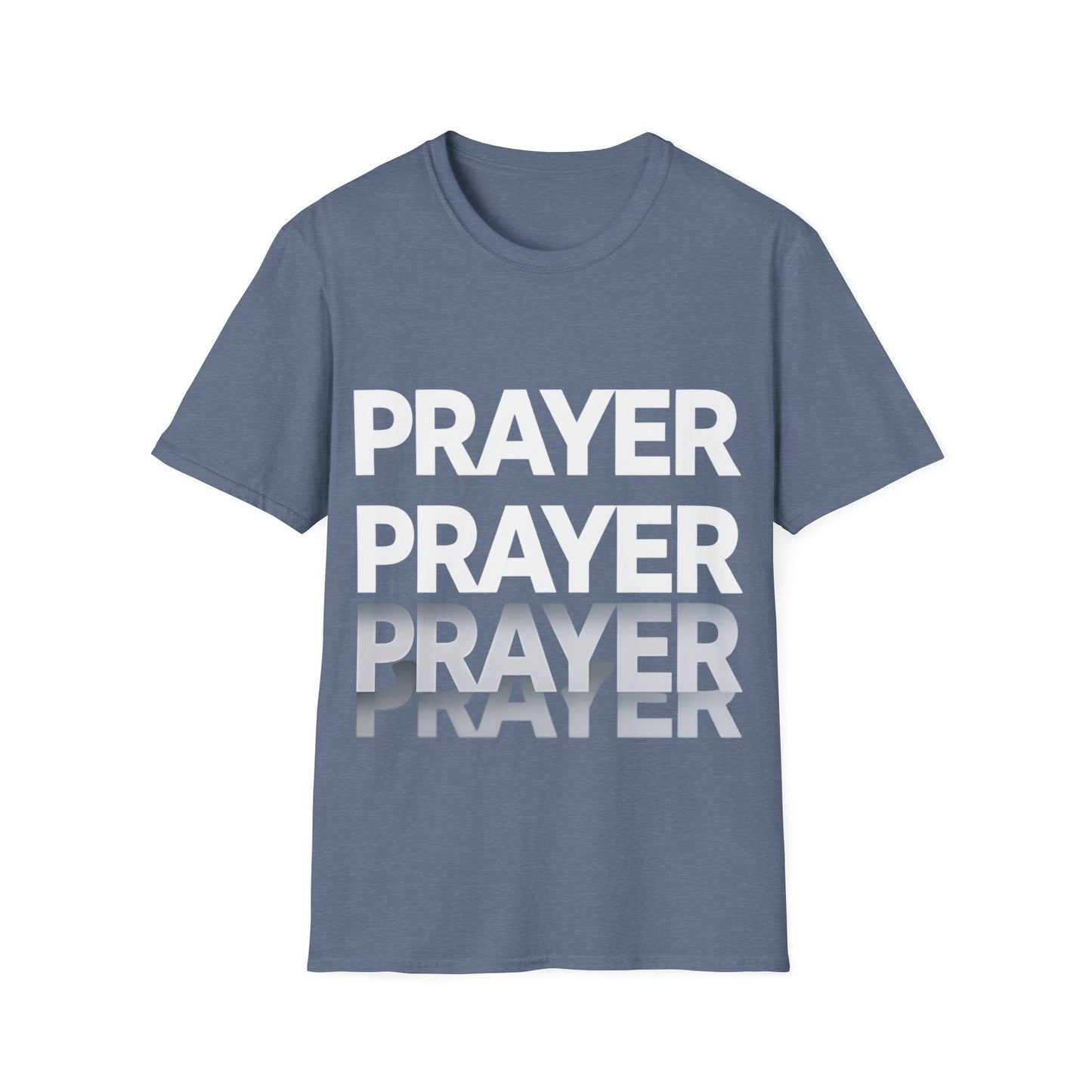 Prayer Repeat T-Shirt | Bold Spiritual Graphic Tee Gift