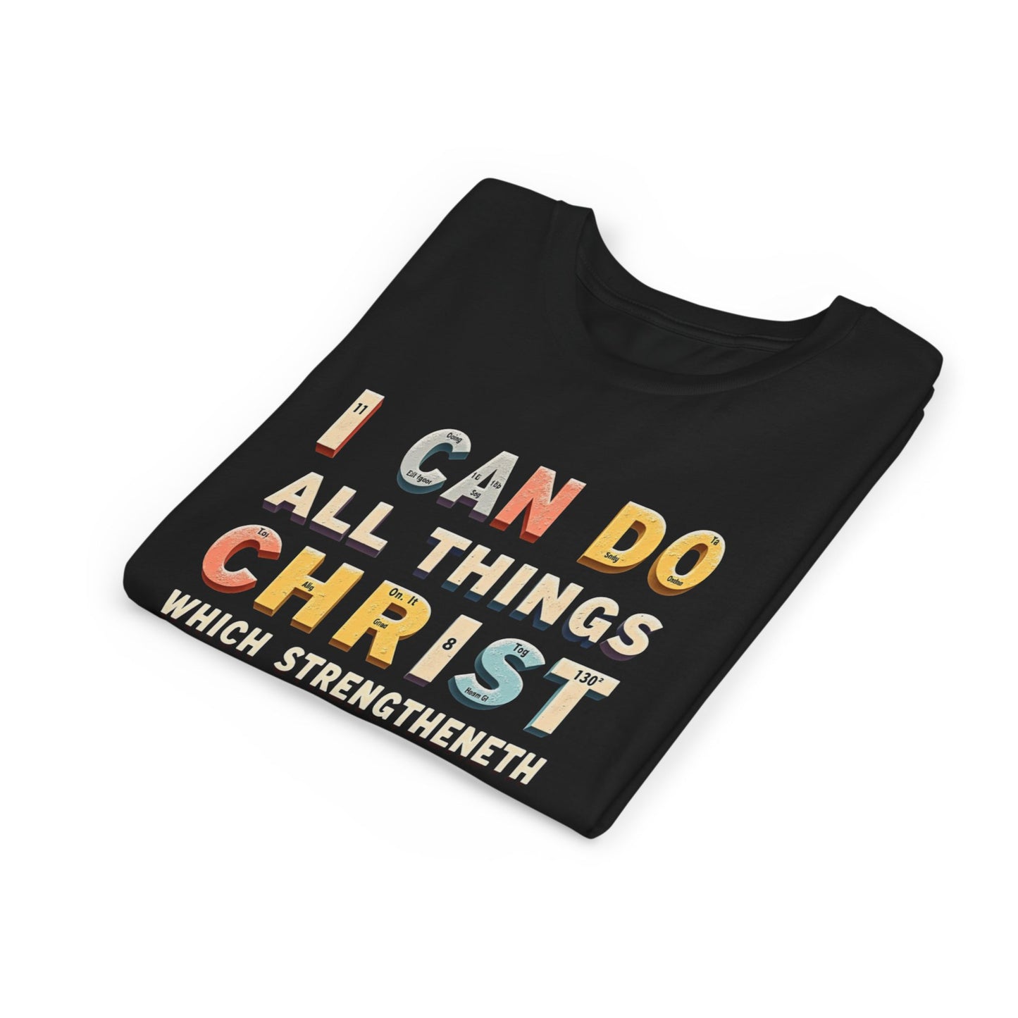 I Can Do All Things Christ Youth Tee | Philippians 4:13 Christian Kids Shirt