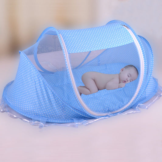Foldable Baby Bed Net With Pillow Net 2pieces Set a240faffff5187fb5275555a23d97c61