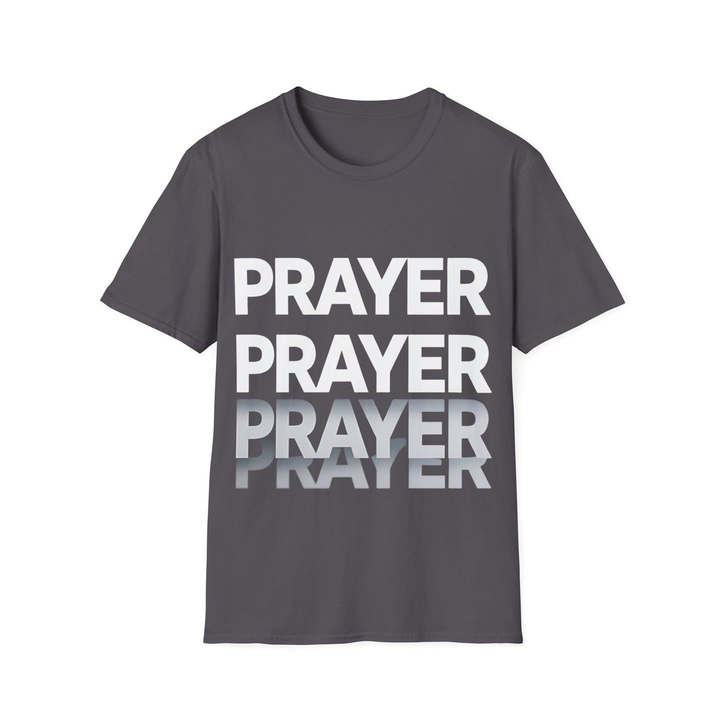 Prayer Repeat T-Shirt | Bold Spiritual Graphic Tee Gift