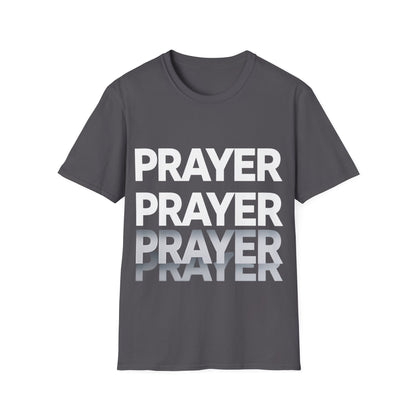 Prayer Repeat T-Shirt | Bold Spiritual Graphic Tee Gift