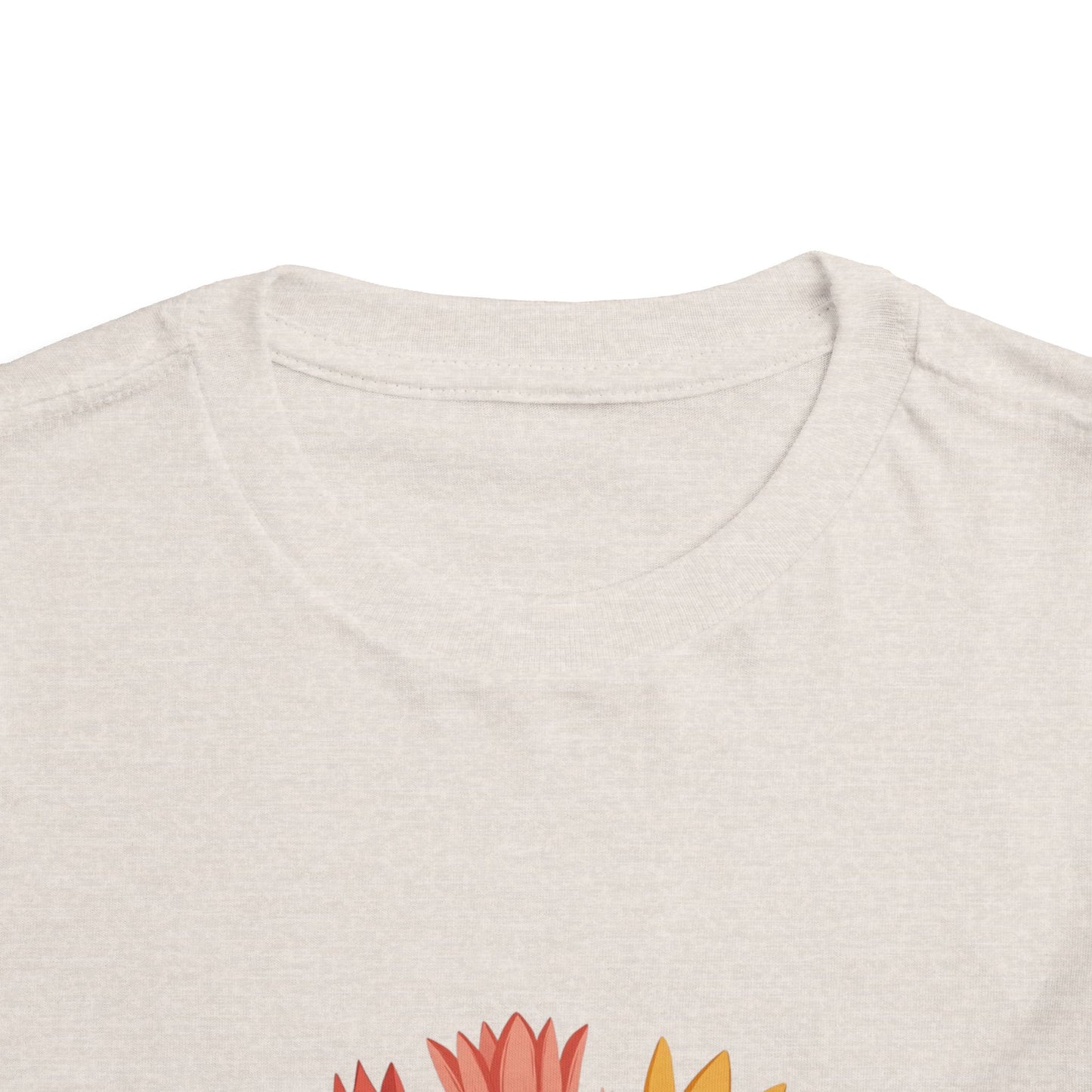 Cute Tulip Floral Christ Tee for Toddlers | Daily Faith Inspiration | Ideal Gift for Kids