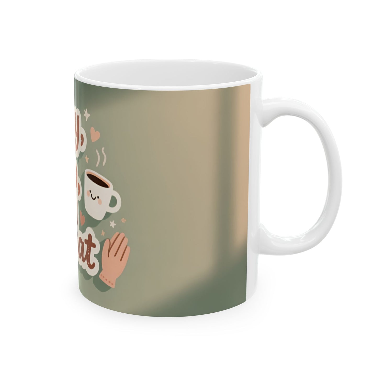 Pray Sip and Repeat Mug | Ceramic Coffee Cup, Faith-themed Drinkware