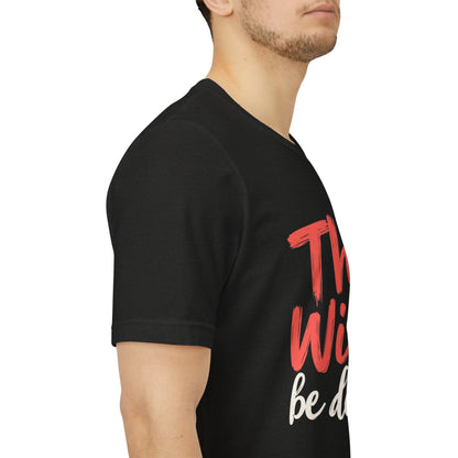 Thy Will Be Done T-Shirt | Christian Faith Typography Tee | Thoughtful Gift Idea | Perfect for Him or Her | Mom and Dad