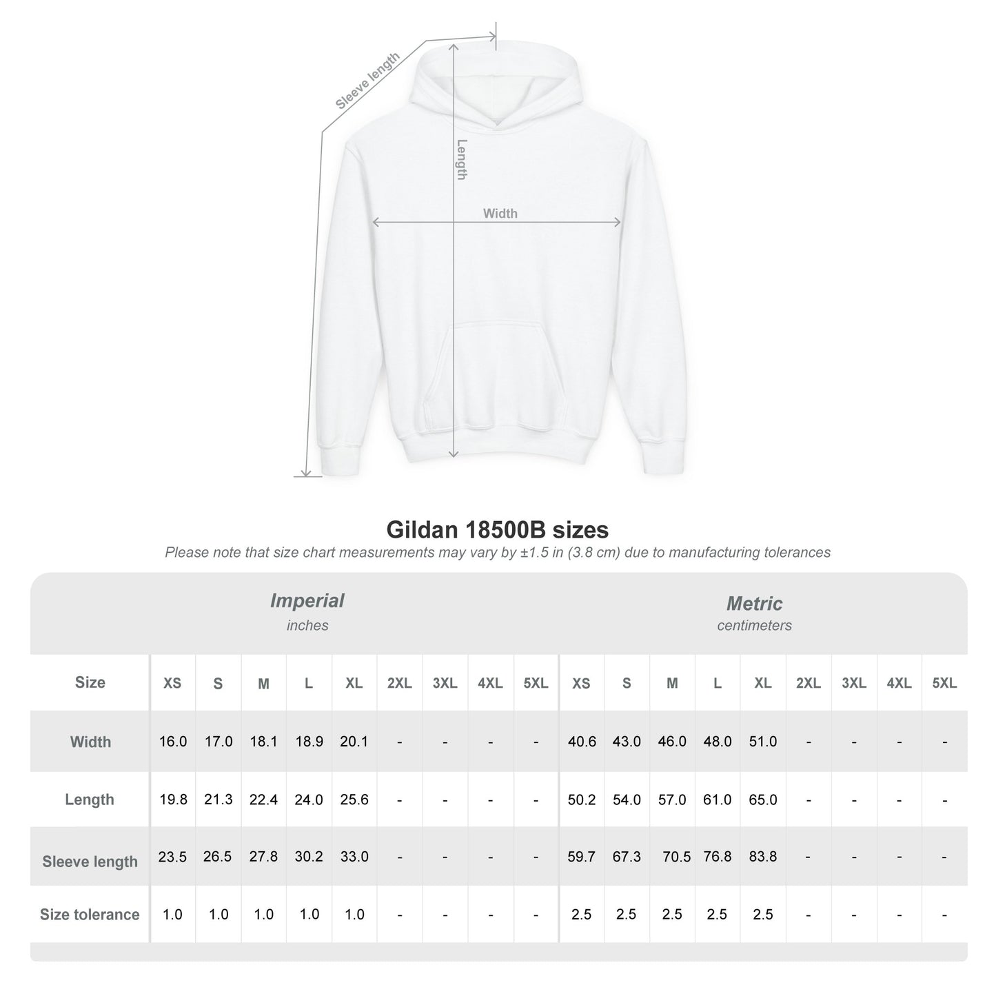 Youth Hoodie — "Fearfully & Wonderfully Made" Christian Kids Sweatshirt (Psalm 139:14)