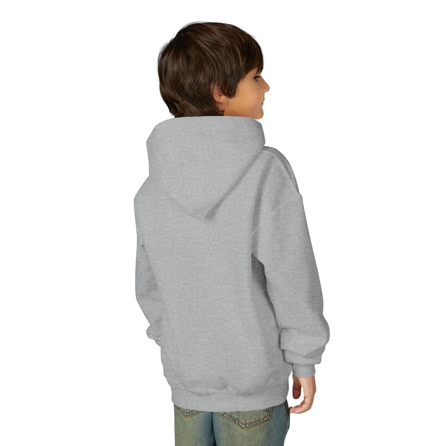 Youth Hoodie — "Fearfully & Wonderfully Made" Christian Kids Sweatshirt (Psalm 139:14)