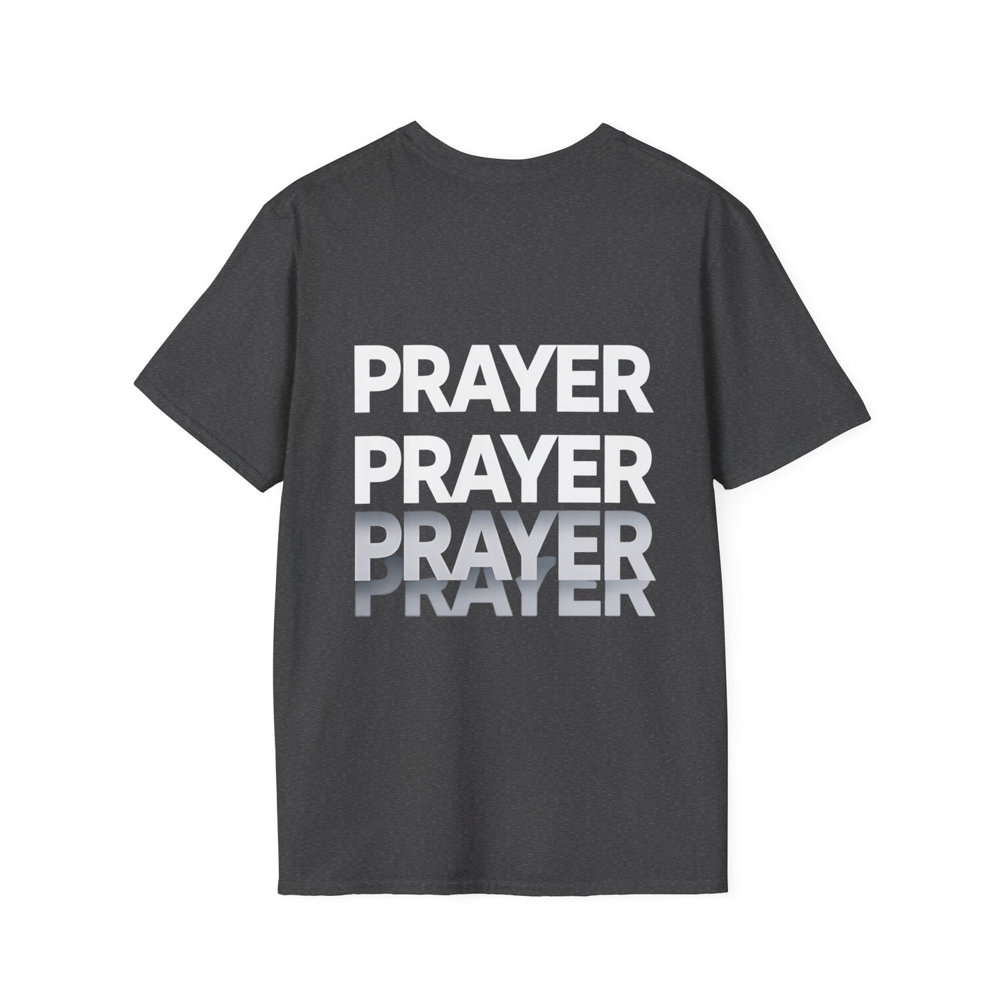 Prayer Repeat T-Shirt | Bold Spiritual Graphic Tee Gift
