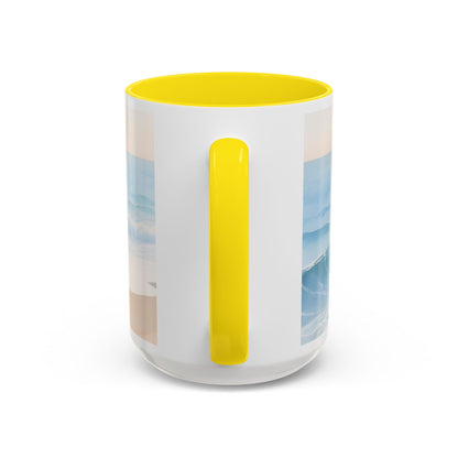 Psalm 46:10 Ocean Coffee Mug – "Be Still and Know That I Am God" Inspirational Ceramic