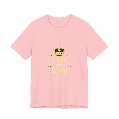Child of the King T-Shirt | Romans 8:17 Christian Crown Tee | Perfect Gift for Believers  | Thoughtful Christian Gift