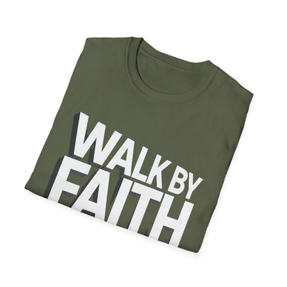 Walk By Faith T-Shirt — Womens/Mens Faith Graphic Tee
