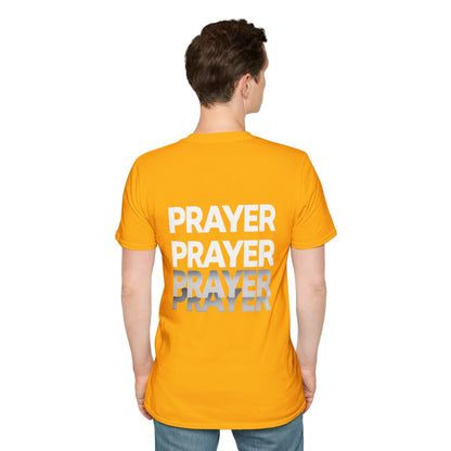 Prayer Repeat T-Shirt | Bold Spiritual Graphic Tee Gift