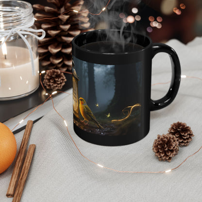 Lantern and Bird Illustration Mug | Inspirational Scripture Verse Coffee Cup