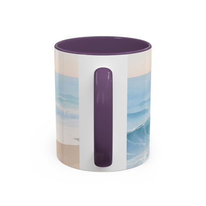 Psalm 46:10 Ocean Coffee Mug – "Be Still and Know That I Am God" Inspirational Ceramic