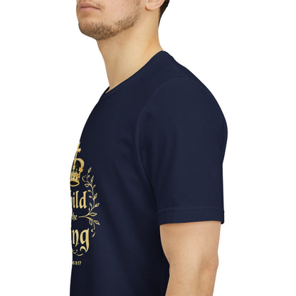 Child of the King T-Shirt | Romans 8:17 Christian Crown Tee | Perfect Gift for Believers  | Thoughtful Christian Gift