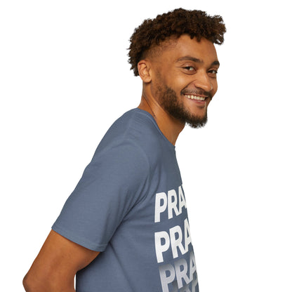 Prayer Repeat T-Shirt | Bold Spiritual Graphic Tee Gift