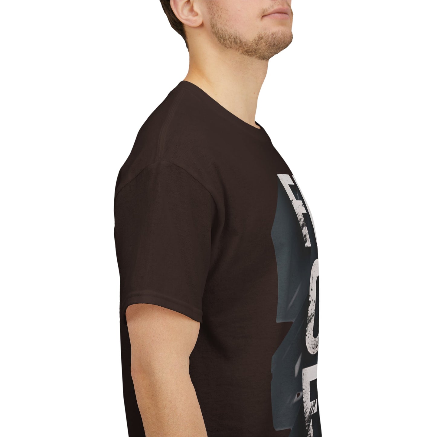 Faith Over Fear Cotton Tee — Distressed Inspirational Graphic