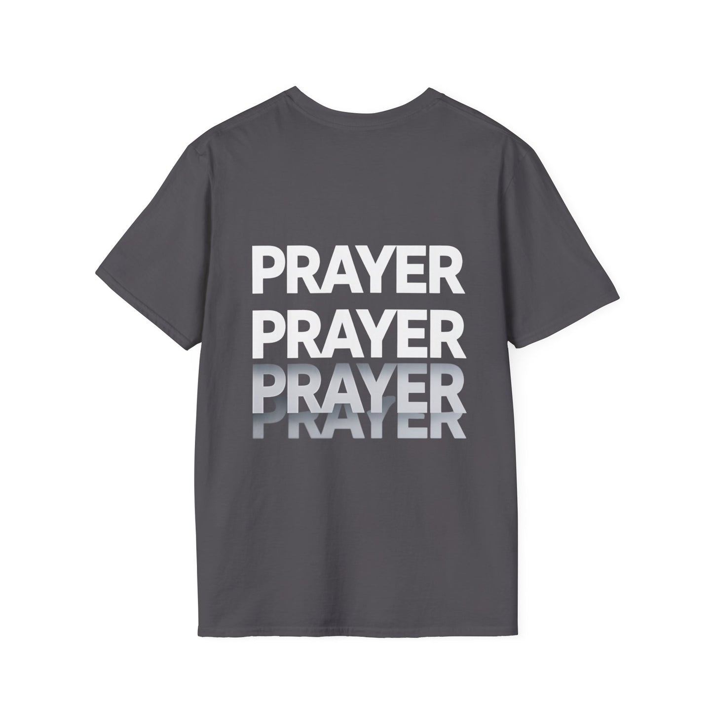 Prayer Repeat T-Shirt | Bold Spiritual Graphic Tee Gift