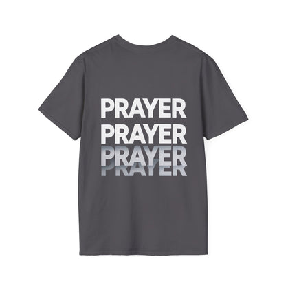 Prayer Repeat T-Shirt | Bold Spiritual Graphic Tee Gift