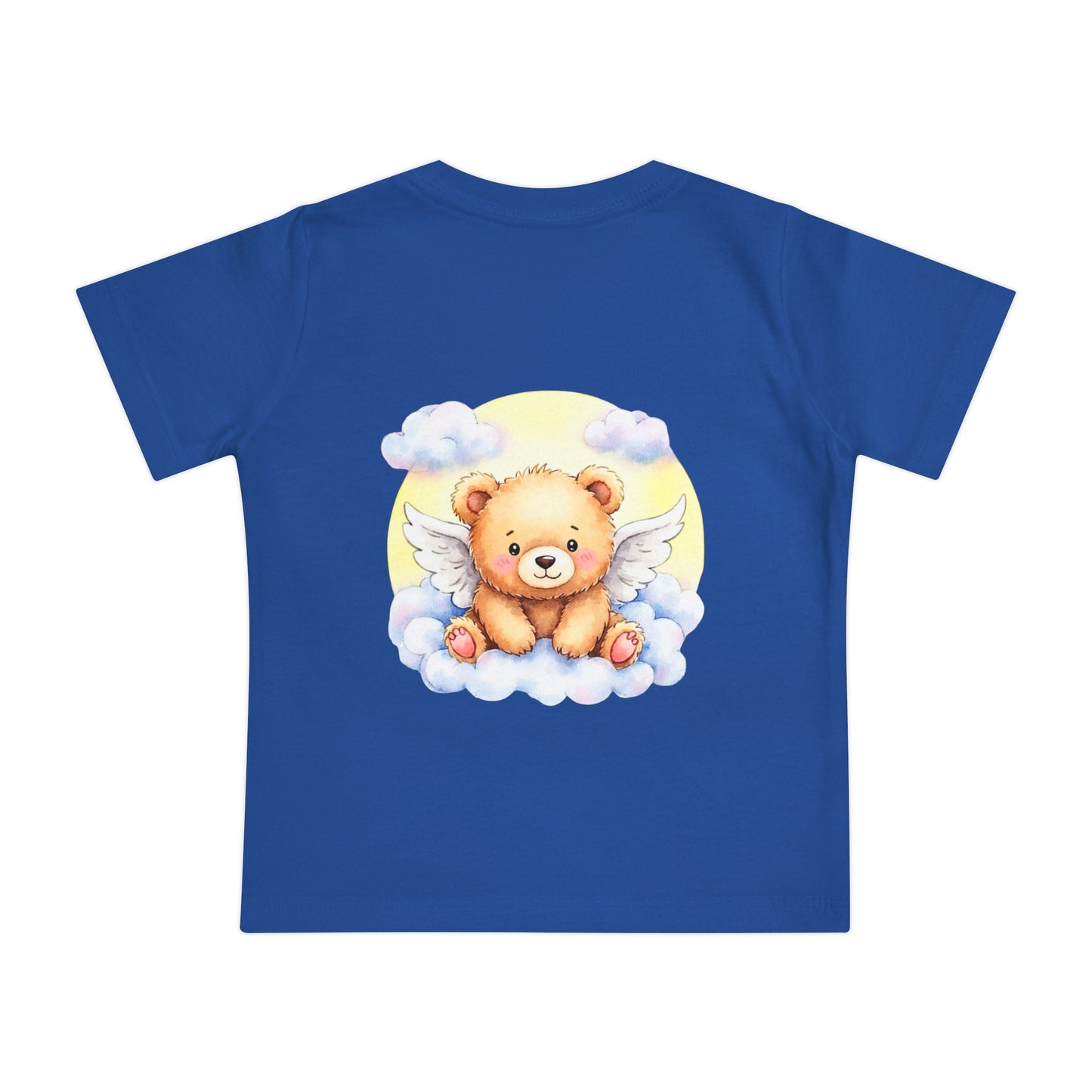 Baby T-Shirt — Personalized "God's Little Angel" Teddy Design