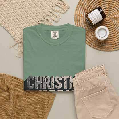 Christian Warrior T-Shirt — Bold Faith Graphic Tee