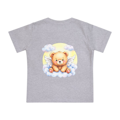 Baby T-Shirt — Personalized "God's Little Angel" Teddy Design
