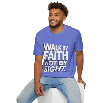 Walk By Faith T-Shirt — Womens/Mens Faith Graphic Tee