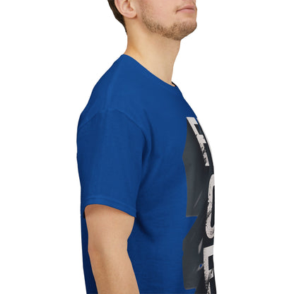 Faith Over Fear Cotton Tee — Distressed Inspirational Graphic