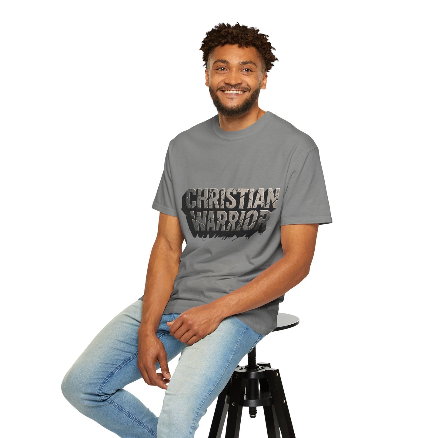 Christian Warrior T-Shirt — Bold Faith Graphic Tee