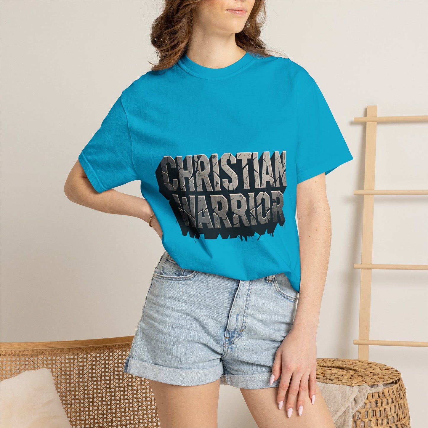 Christian Warrior T-Shirt — Bold Faith Graphic Tee