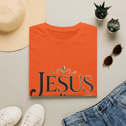 Jesus Is King T-Shirt — Christian Faith Graphic Tee, Inspirational Worship Shirt