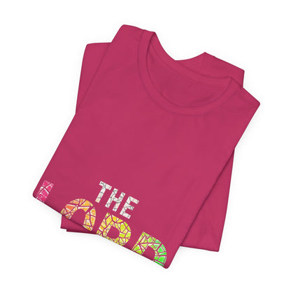 The LORD multicolor mosaic Tee | T-Shirt, Christian faith typography