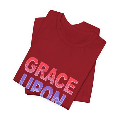 Inspirational Grace Upon Grace Shirt | Christian Typography Tee | Thoughtful Gift Idea