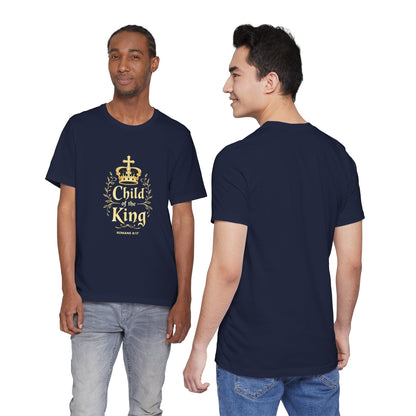 Child of the King T-Shirt | Romans 8:17 Christian Crown Tee | Perfect Gift for Believers  | Thoughtful Christian Gift