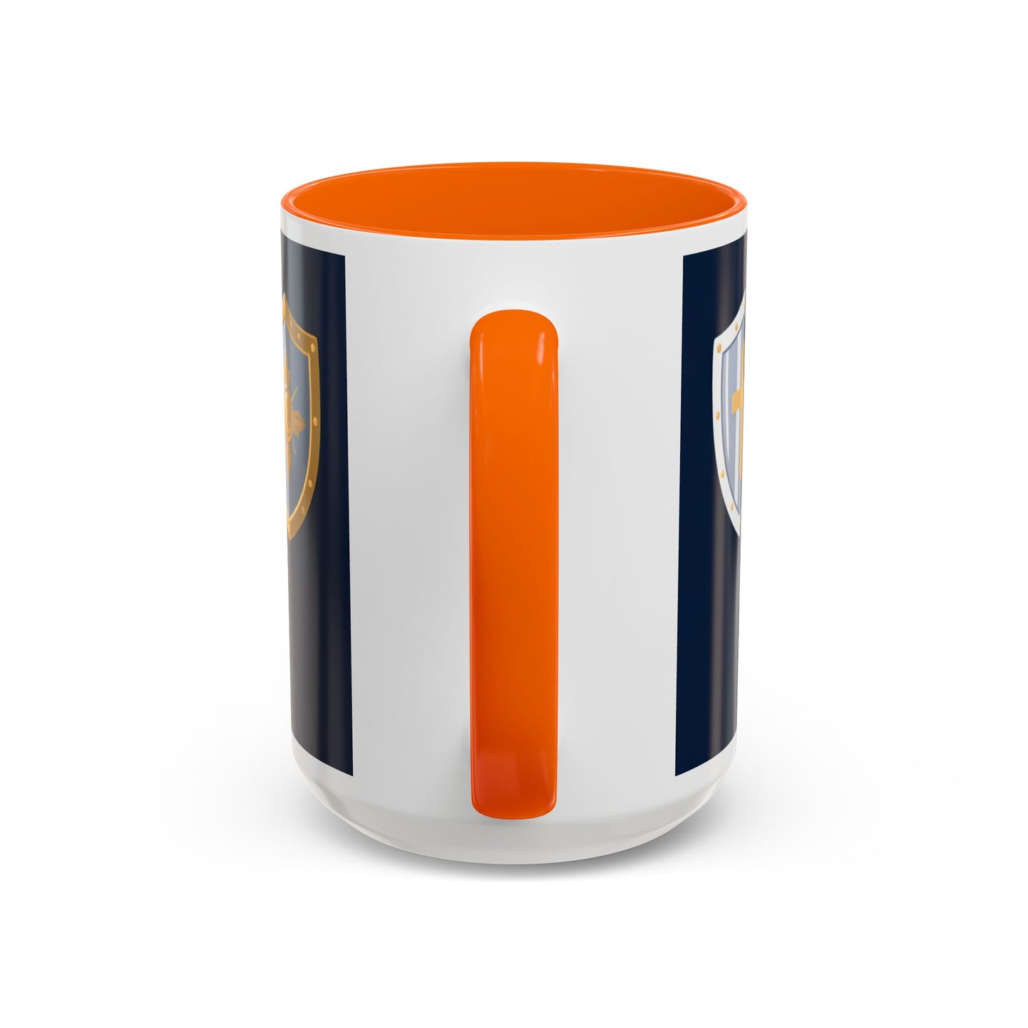 Christian Knight Coffee Mug — “Suit Up Daily” Accent Ceramic Mug