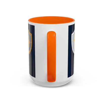 Christian Knight Coffee Mug — “Suit Up Daily” Accent Ceramic Mug