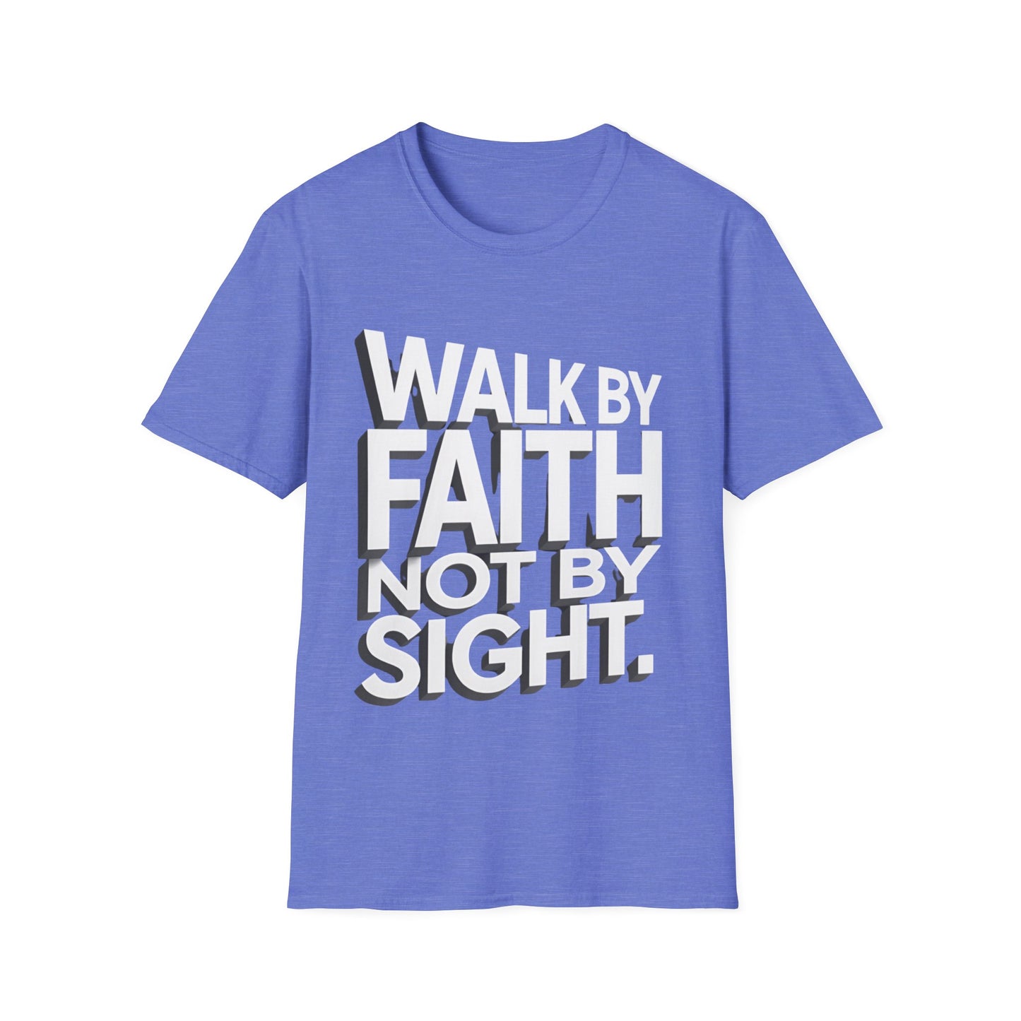 Walk By Faith T-Shirt — Womens/Mens Faith Graphic Tee