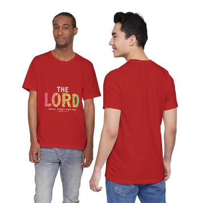 The LORD multicolor mosaic Tee | T-Shirt, Christian faith typography