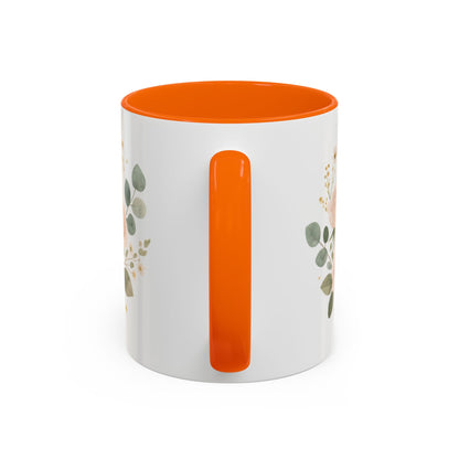 Christian Coffee Mug - "God Says You Are" Floral Inspirational Mug (11/15oz)