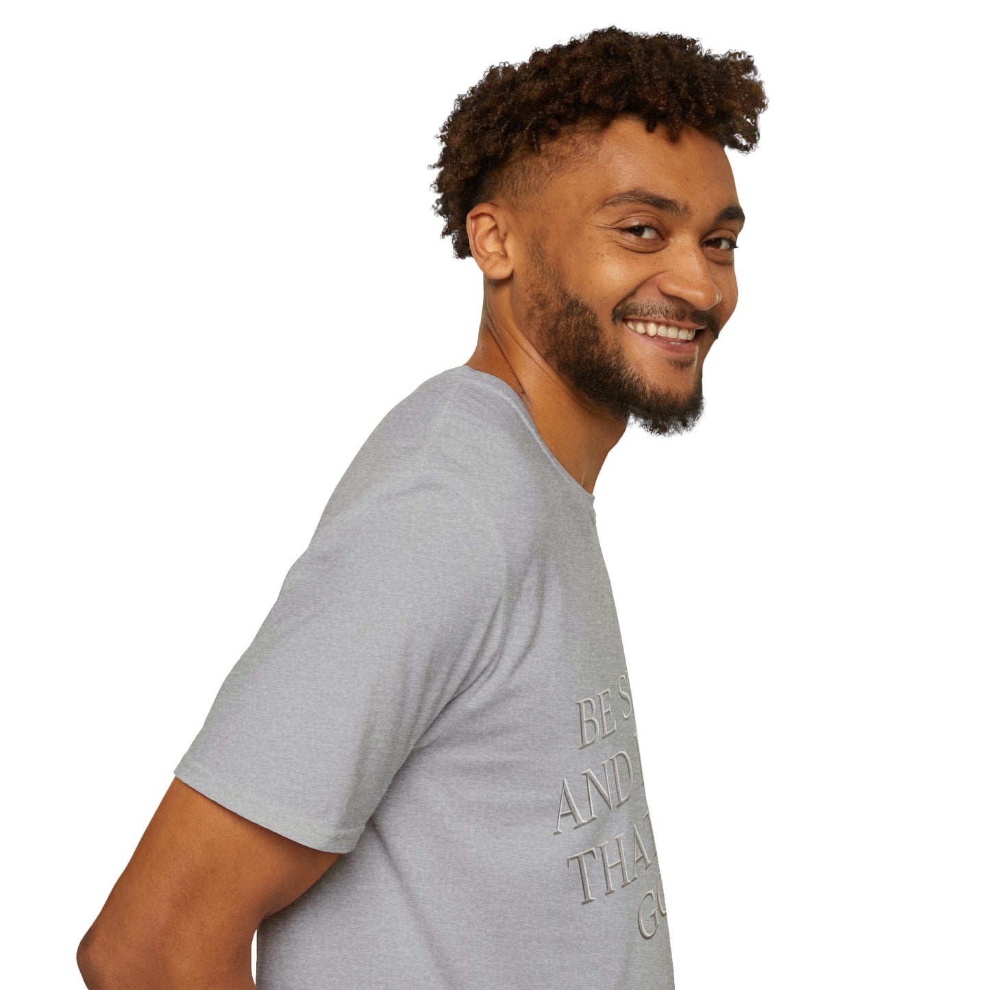 Be Still and Know T-Shirt — Inspirational Christian Faith Tee