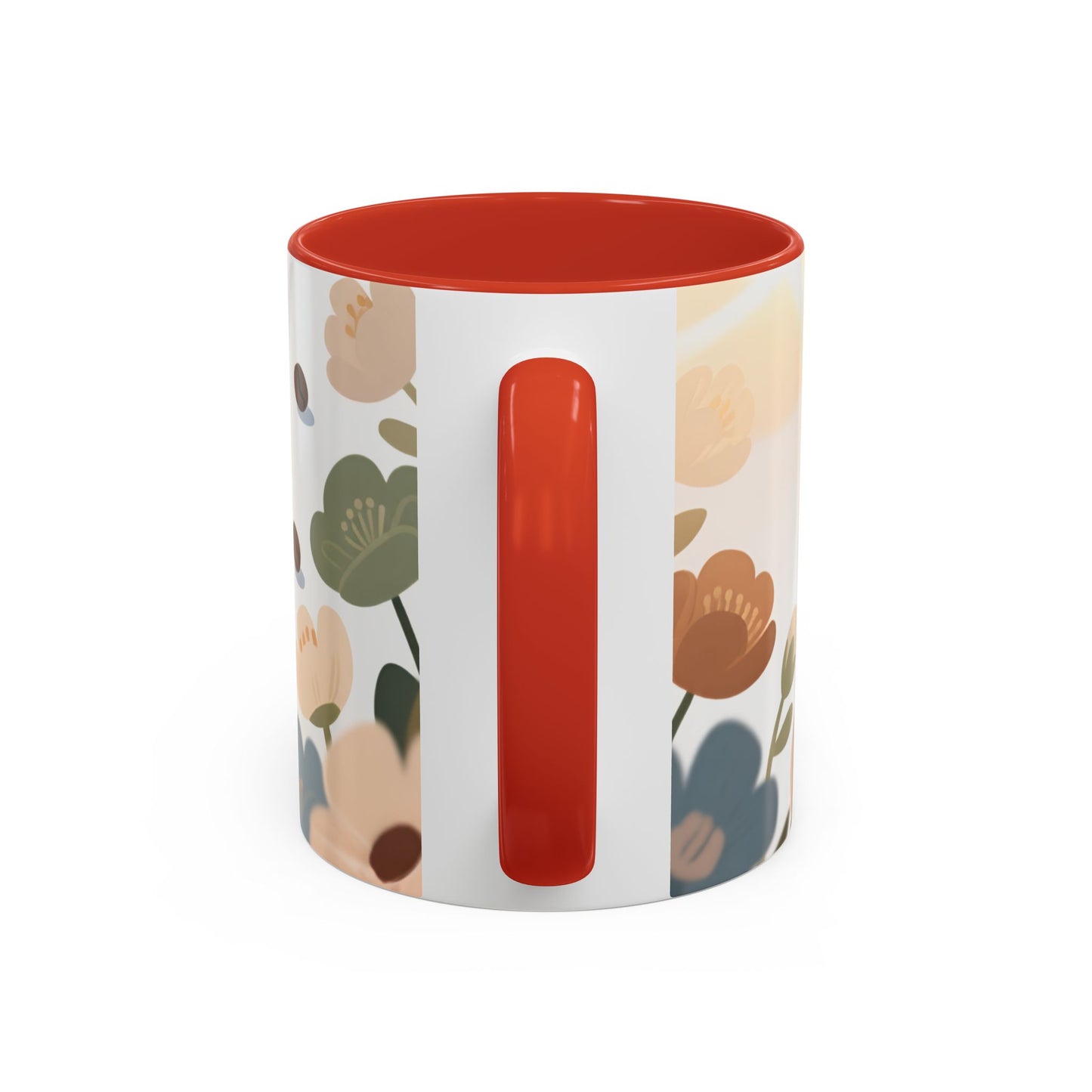 Prayer Then Coffee Mug — Christian Scripture Coffee Cup (1 Thessalonians 5:17) (Multi Color )