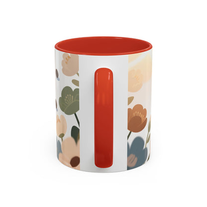 Prayer Then Coffee Mug — Christian Scripture Coffee Cup (1 Thessalonians 5:17) (Multi Color )