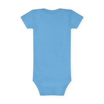 Baby Onesie - 'God Has a Plan for Me' Sleeping Moon Newborn Bodysuit
