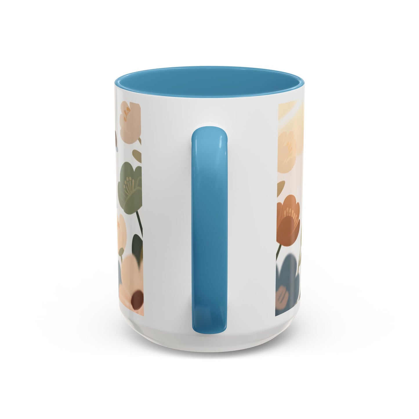 Prayer Then Coffee Mug — Christian Scripture Coffee Cup (1 Thessalonians 5:17) (Multi Color )