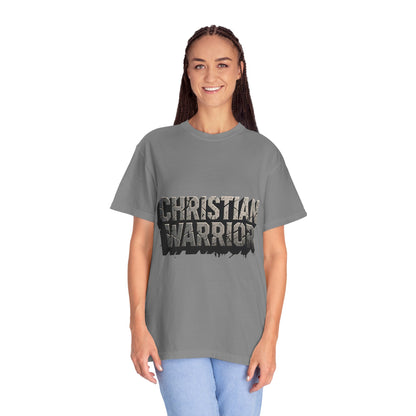 Christian Warrior T-Shirt — Bold Faith Graphic Tee