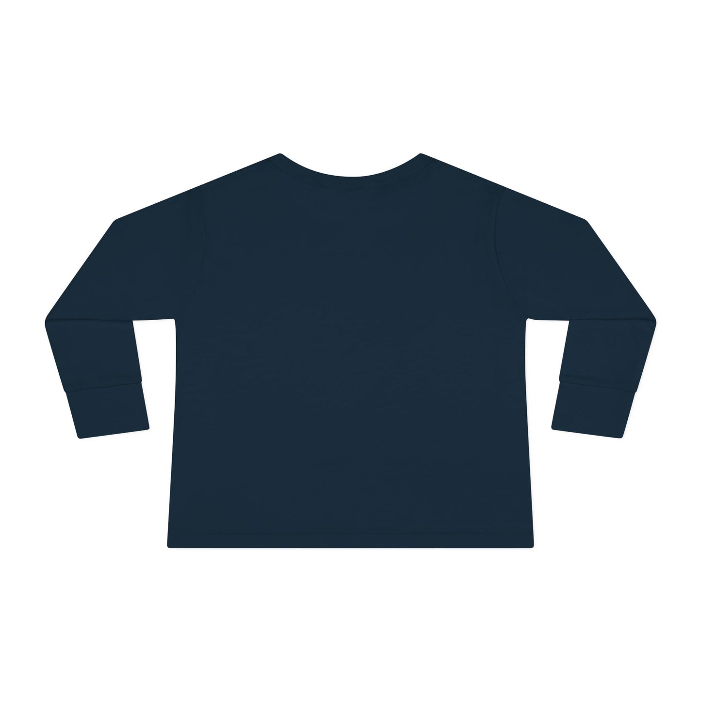Blessed Baby Toddler Long Sleeve Tee — Cute Sleeping Newborn Floral Design