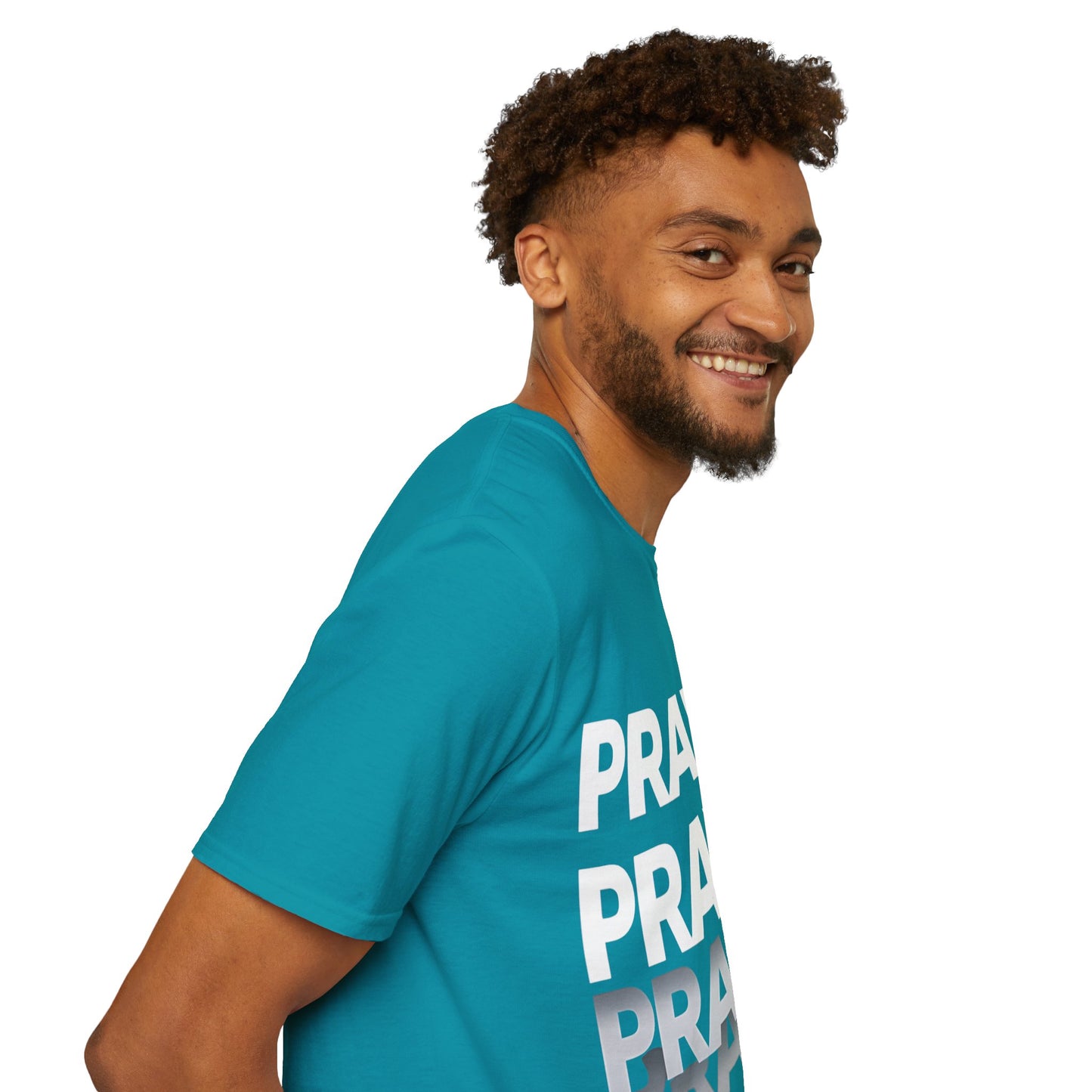 Prayer Repeat T-Shirt | Bold Spiritual Graphic Tee Gift