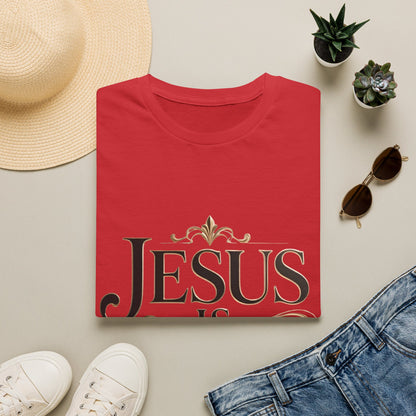 Jesus Is King T-Shirt — Christian Faith Graphic Tee, Inspirational Worship Shirt