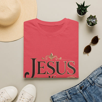 Jesus Is King T-Shirt — Christian Faith Graphic Tee, Inspirational Worship Shirt