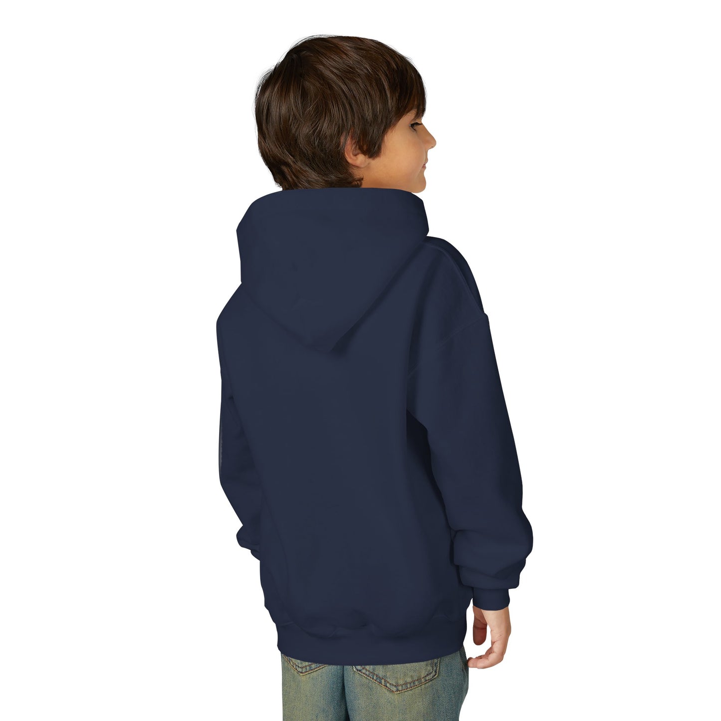 Youth Hoodie — "Fearfully & Wonderfully Made" Christian Kids Sweatshirt (Psalm 139:14)